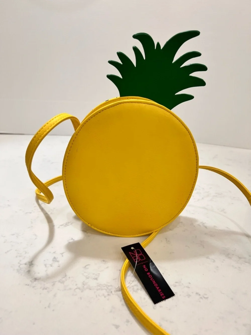 Pineapple Kids Crossbody Bag in Yellow and Green